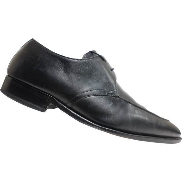 MAGNANNI Men Dress Shoes Apron-Toe Black 13M-US/12.5UK/46EU Leather Derby main image 7